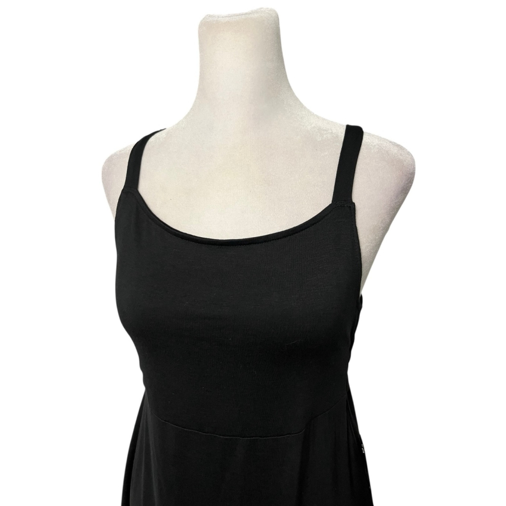 Volcom Easy Babe Black Tie Back Mini Dress Size Medium NWT - Picture 6 of 12